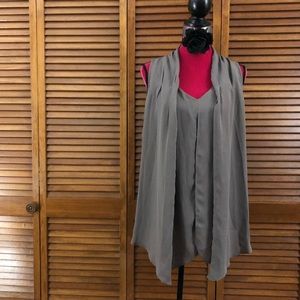 Chiffon fly away top 👚